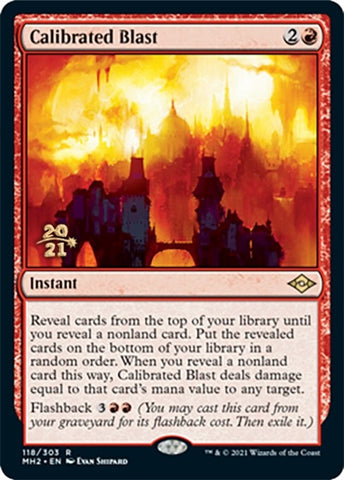 Image for Calibrated Blast (118) [Prerelease Cards]