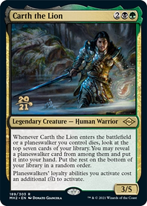 Image for Carth the Lion (189) [Prerelease Cards]