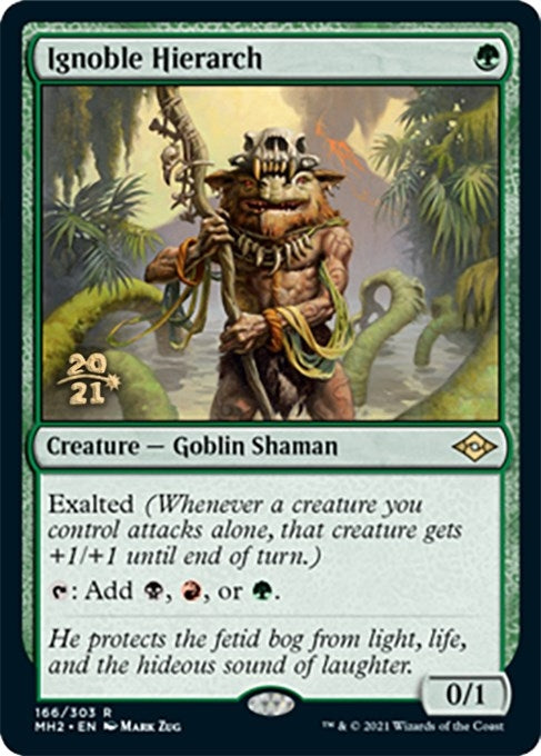 Image for Ignoble Hierarch (166) [Prerelease Cards]