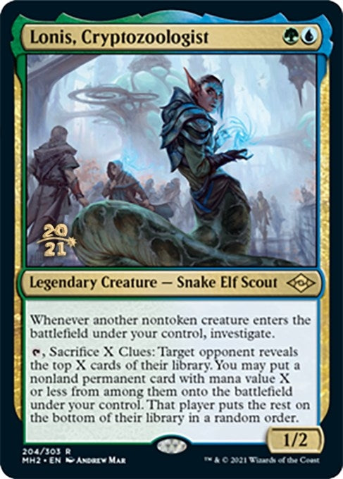 Image for Lonis, Cryptozoologist (204) [Prerelease Cards]