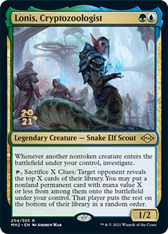 Image for Lonis, Cryptozoologist (204) [Prerelease Cards]