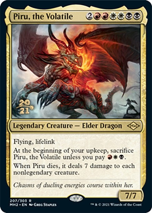 Image for Piru, the Volatile (207) [Prerelease Cards]
