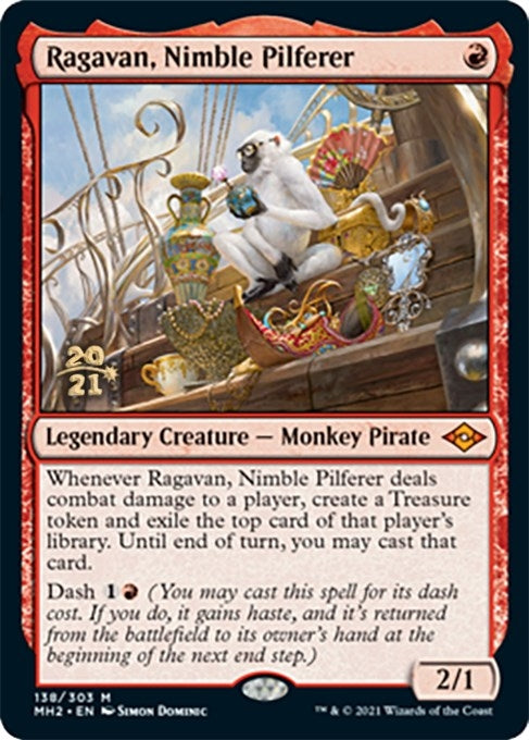 Image for Ragavan, Nimble Pilferer (138) [Prerelease Cards]
