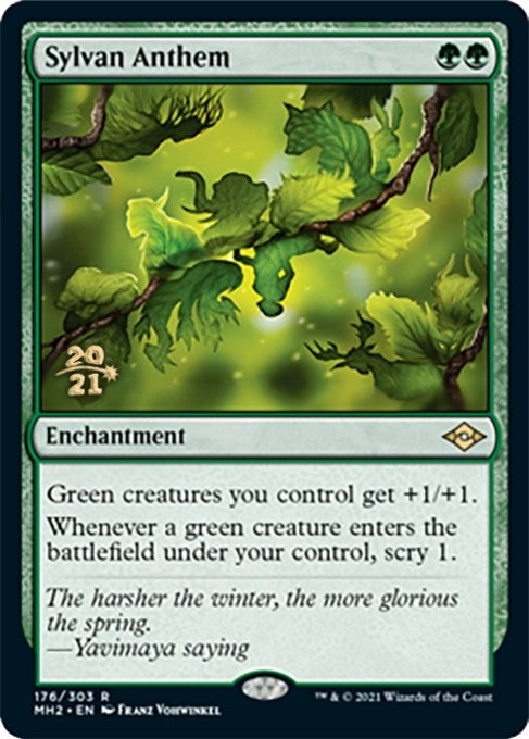 Image for Sylvan Anthem (176) [Prerelease Cards]