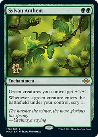 Image for Sylvan Anthem (176) [Prerelease Cards]