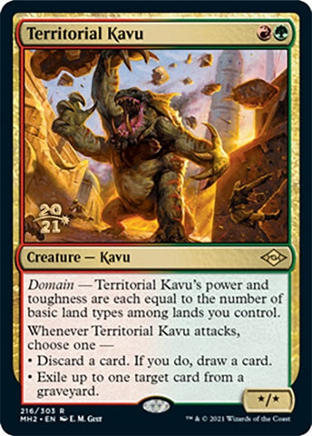 Image for Territorial Kavu (216) [Prerelease Cards]