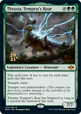 Image for Thrasta, Tempest's Roar (178) [Prerelease Cards]