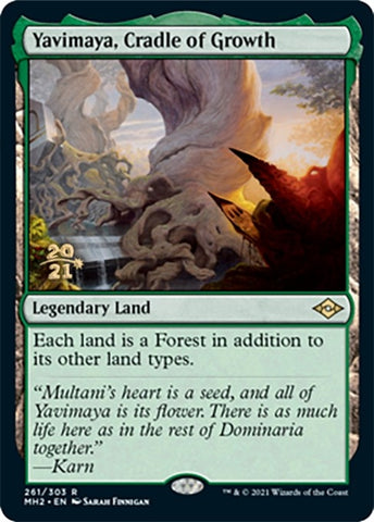 Image for Yavimaya, Cradle of Growth (261) [Prerelease Cards]