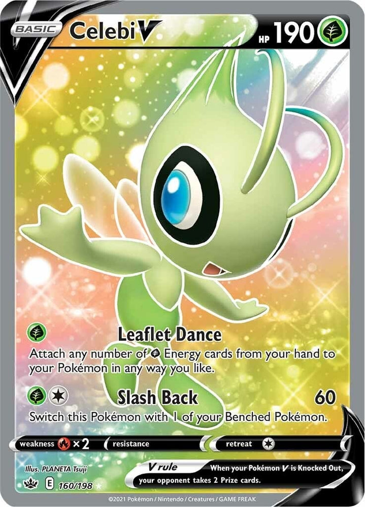 Image for Celebi V (Full Art) (160/198) [SWSH06: Chilling Reign]
