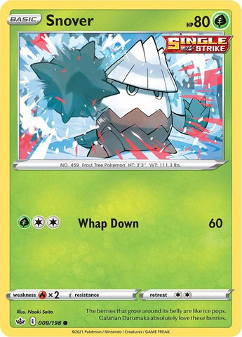 Image for Snover (009/198) - Pokemon