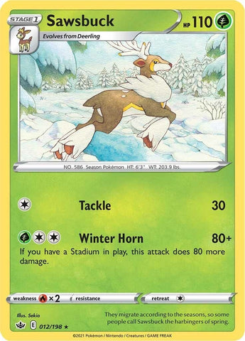 Image for Sawsbuck (012/198) - Pokemon