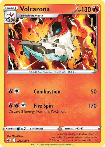 Image for Volcarona (024/198) - Pokemon