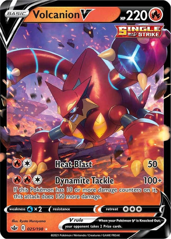 Image for Volcanion V (025/198) - Pokemon