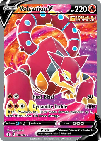 Image for Volcanion V (Full Art) (162/198) [SWSH06: Chilling Reign]