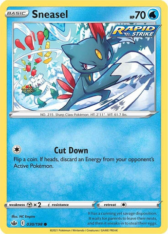 Image for Sneasel (030/198) - Pokemon