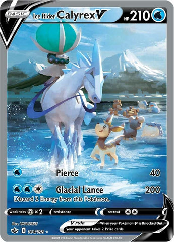 Image for Ice Rider Calyrex V (Alternate Full Art) (164/198) [SWSH06: Chilling Reign]
