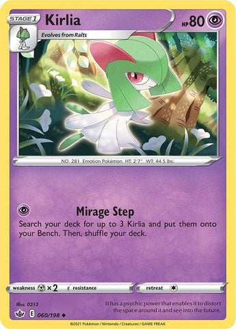 Image for Kirlia (060/198) [SWSH06: Chilling Reign]