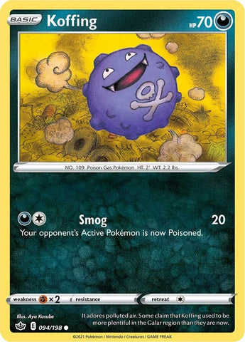 Image for Koffing (094/198) [SWSH06: Chilling Reign]