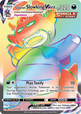 Image for Galarian Slowking VMAX (Secret) (207/198) [SWSH06: Chilling Reign]