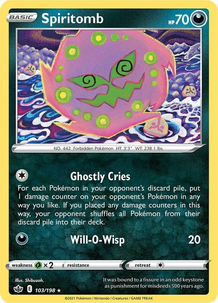 Image for Spiritomb (103/198) - Pokemon