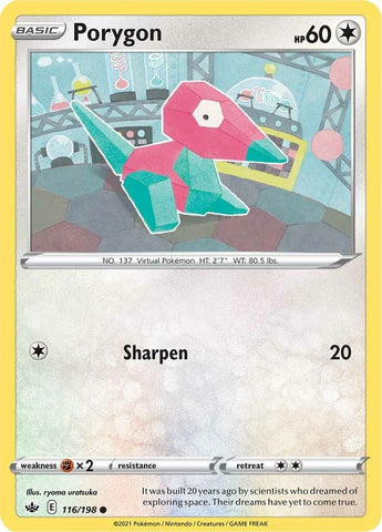 Image for Porygon (116/198) - Pokemon