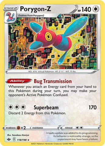 Image for Porygon-Z (118/198) - Pokemon