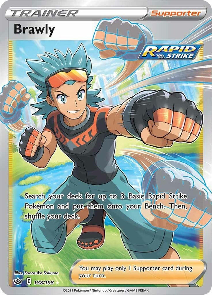 Image for Brawly (Full Art) (188/198) [SWSH06: Chilling Reign]