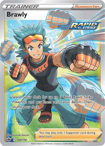 Image for Brawly (Full Art) (188/198) [SWSH06: Chilling Reign]
