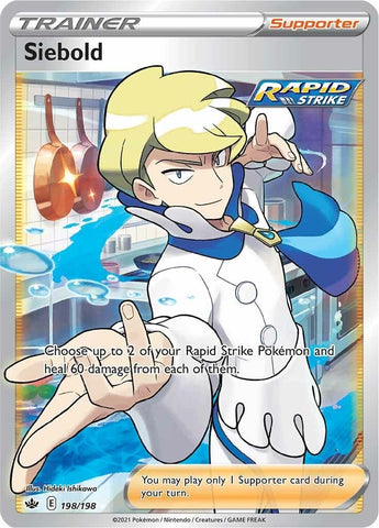 Image for Siebold (Full Art) (198/198) [SWSH06: Chilling Reign]