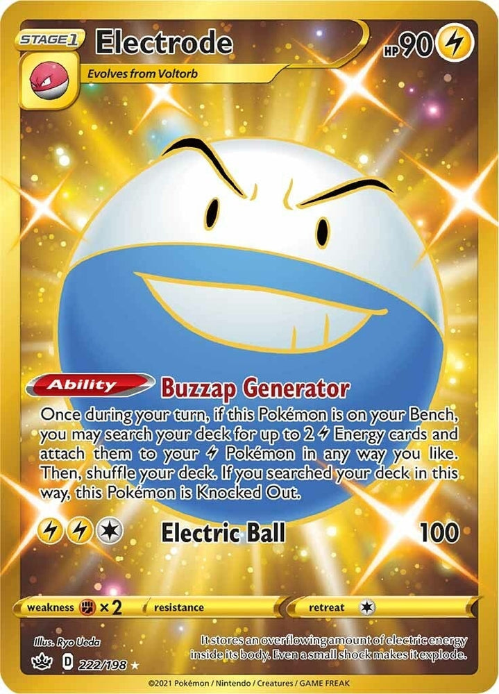 Image for Electrode (Secret) (222/198) [SWSH06: Chilling Reign]