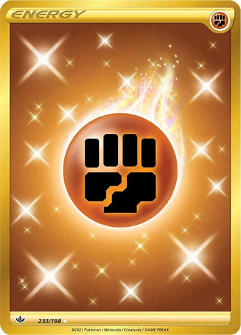 Image for Fighting Energy (Secret) (233/198) [SWSH06: Chilling Reign]