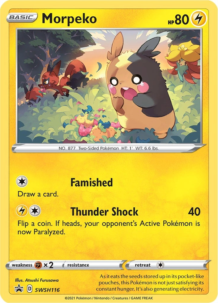 Image for Morpeko - SWSH116 (SWSH116) [SWSH: Sword & Shield Promo Cards]