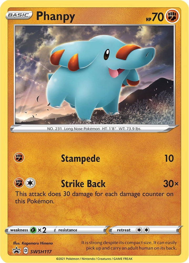 Image for Phanpy - SWSH117 (SWSH117) [SWSH: Sword & Shield Promo Cards]