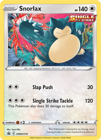 Image for Snorlax - SWSH119 (SWSH119) [SWSH: Sword & Shield Promo Cards]