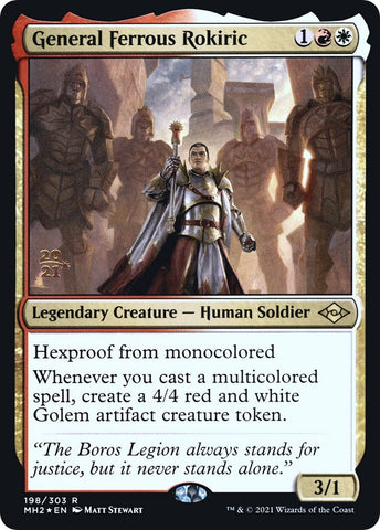 Image for General Ferrous Rokiric (198) [Prerelease Cards]