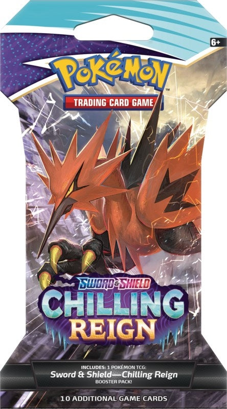 Image for Chilling Reign Sleeved Booster Pack [SWSH06: Chilling Reign]