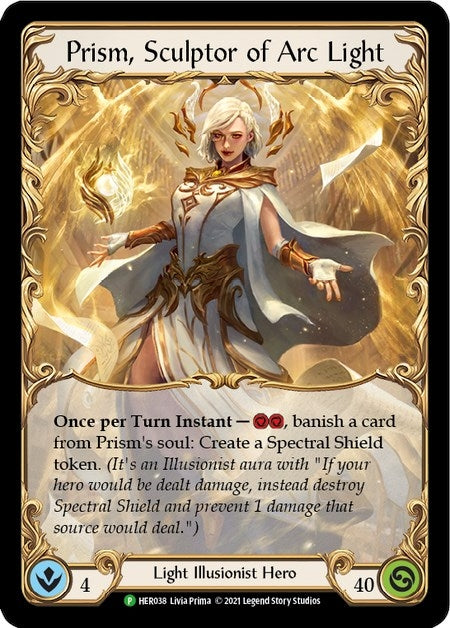 Image for Prism, Sculptor of Arc Light - HER038 (HER038) (Flesh and Blood: Promo Cards) - Flesh and Blood TCG