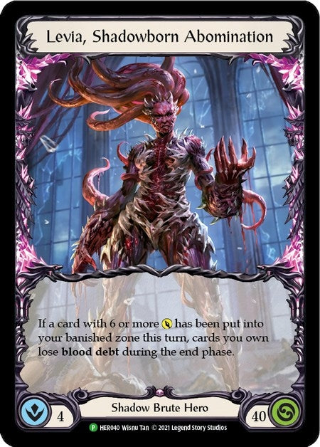 Image for Levia, Shadowborn Abominationn - HER040 (HER040) (Flesh and Blood: Promo Cards) - Flesh and Blood TCG
