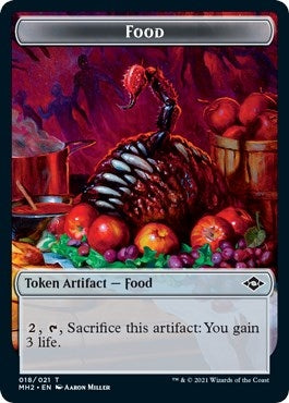 Image for Food (018) // Bird Double-Sided Token (18 // 1) [Modern Horizons 2]