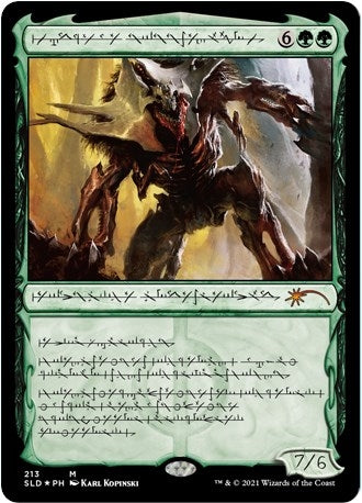Image for Vorinclex, Voice of Hunger (Phyrexian) (213) [Secret Lair Drop Series]