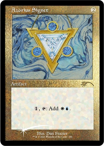 Image for Azorius Signet (Foil Etched) (286) [Secret Lair Drop Series]