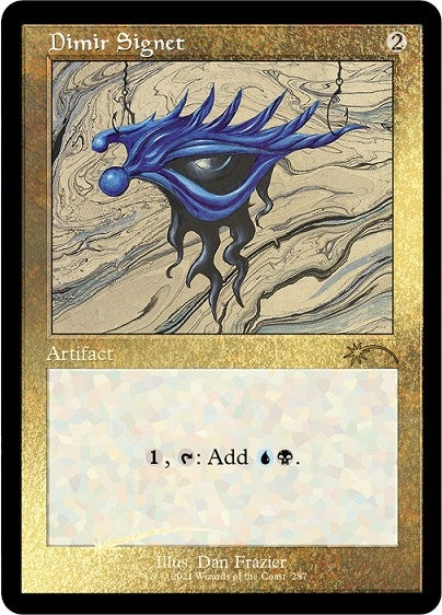 Image for Dimir Signet (Foil Etched) (287) [Secret Lair Drop Series]