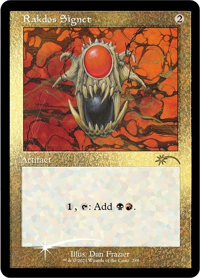 Image for Rakdos Signet (Foil Etched) (289) [Secret Lair Drop Series]