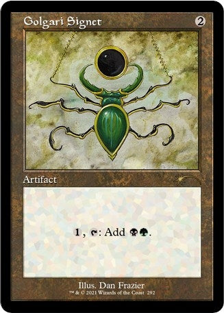 Image for Golgari Signet (292) [Secret Lair Drop Series]