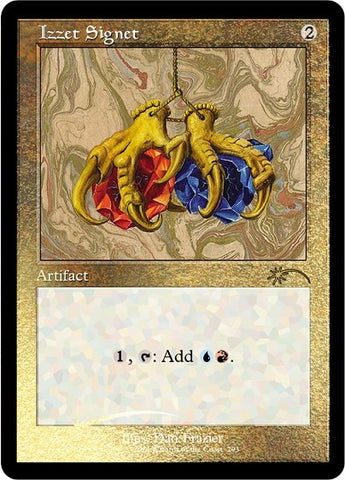 Image for Izzet Signet (Foil Etched) (293) [Secret Lair Drop Series]