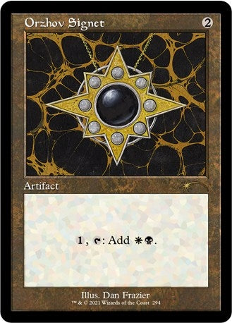 Image for Orzhov Signet (294) [Secret Lair Drop Series]