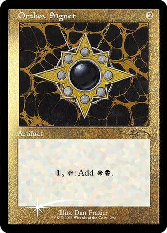 Image for Orzhov Signet (Foil Etched) (294) [Secret Lair Drop Series]