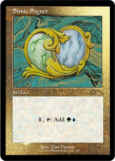 Image for Simic Signet (Foil Etched) (295) [Secret Lair Drop Series]