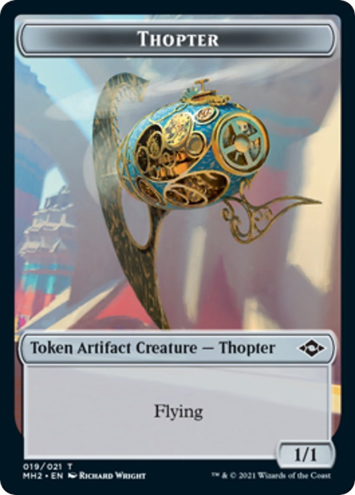 Image for Thopter // Zombie Army Double-Sided Token (19 // 7) [Modern Horizons 2]