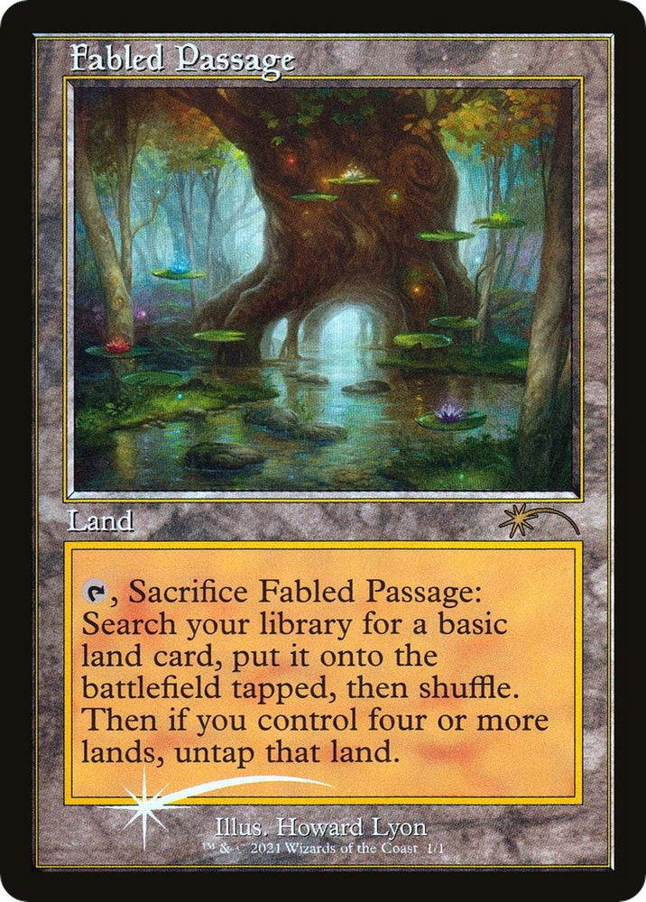 Image for Fabled Passage (Retro Frame) (1) [WPN & Gateway Promos]